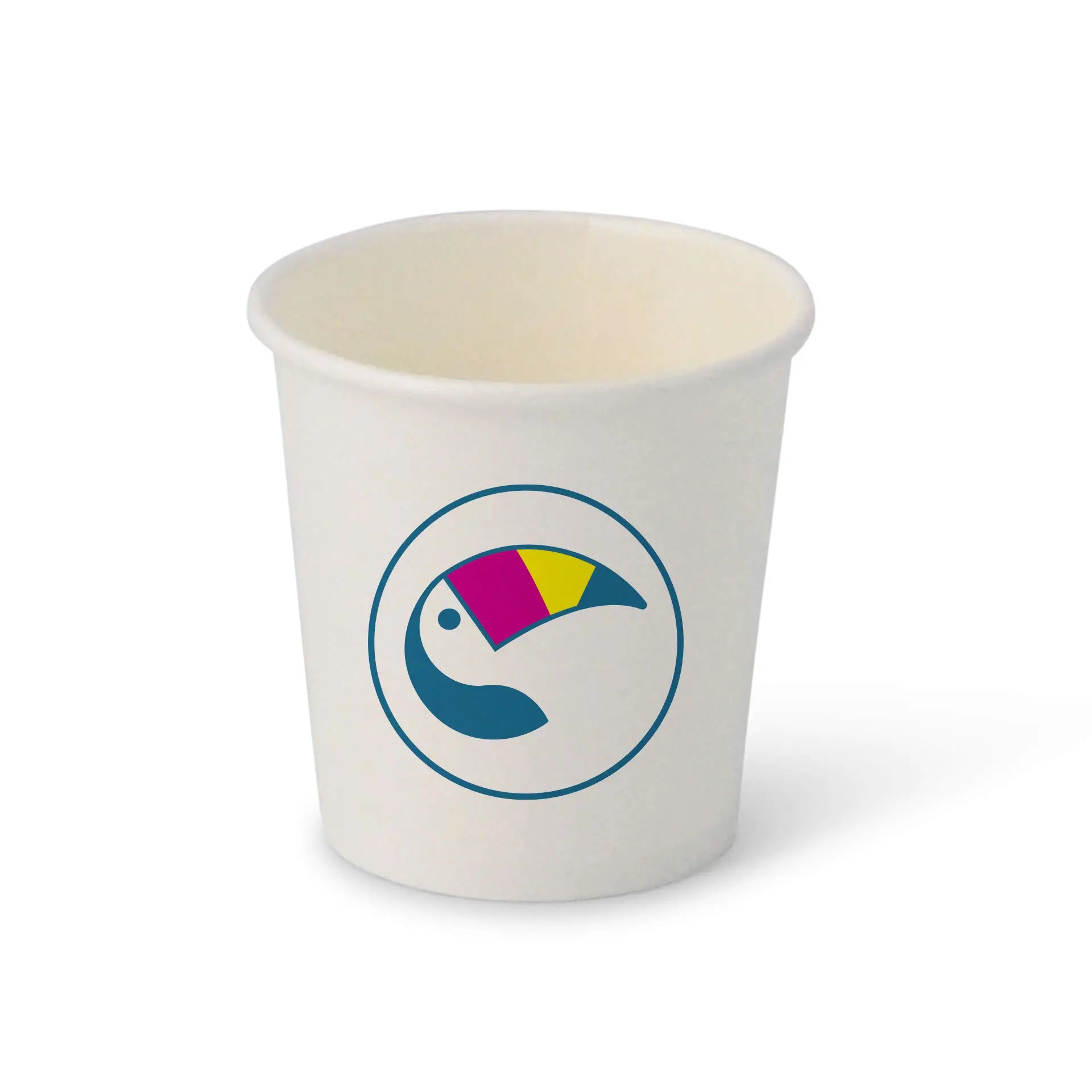 Einwandige bedruckte Pappbecher- Coffee to go Becher mit Logo