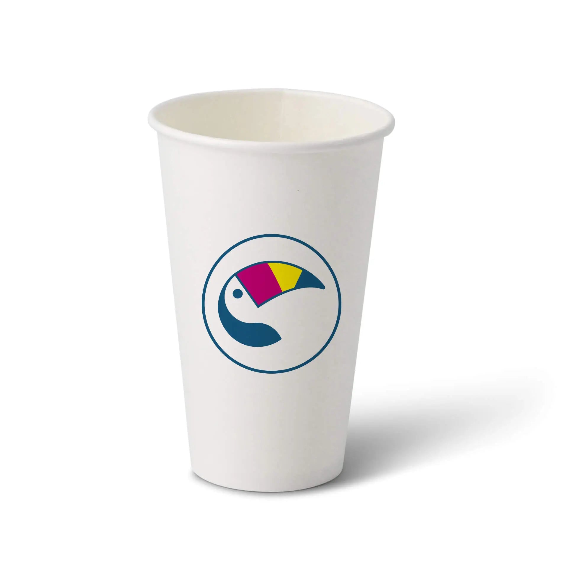 Einwandige bedruckte Pappbecher- Coffee to go Becher mit Logo