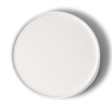 Deckel für Salatschalen, Membranfunktion, aus Karton, mit PE Beschichtung, weiß, 150 mm, ohne Druck