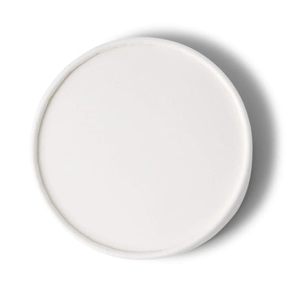 Deckel aus Pappe Ø 92 mm, weiß (Eisbecher)