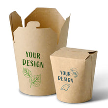 Asiaboxen individuell bedrucken - bedruckte Nudelboxen