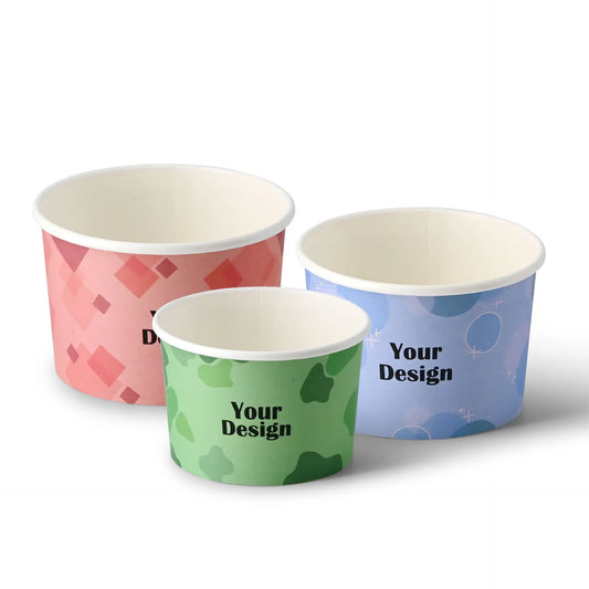 Expresslieferung: Eisbecher individuell bedruckt - Eisbecher mit Logo