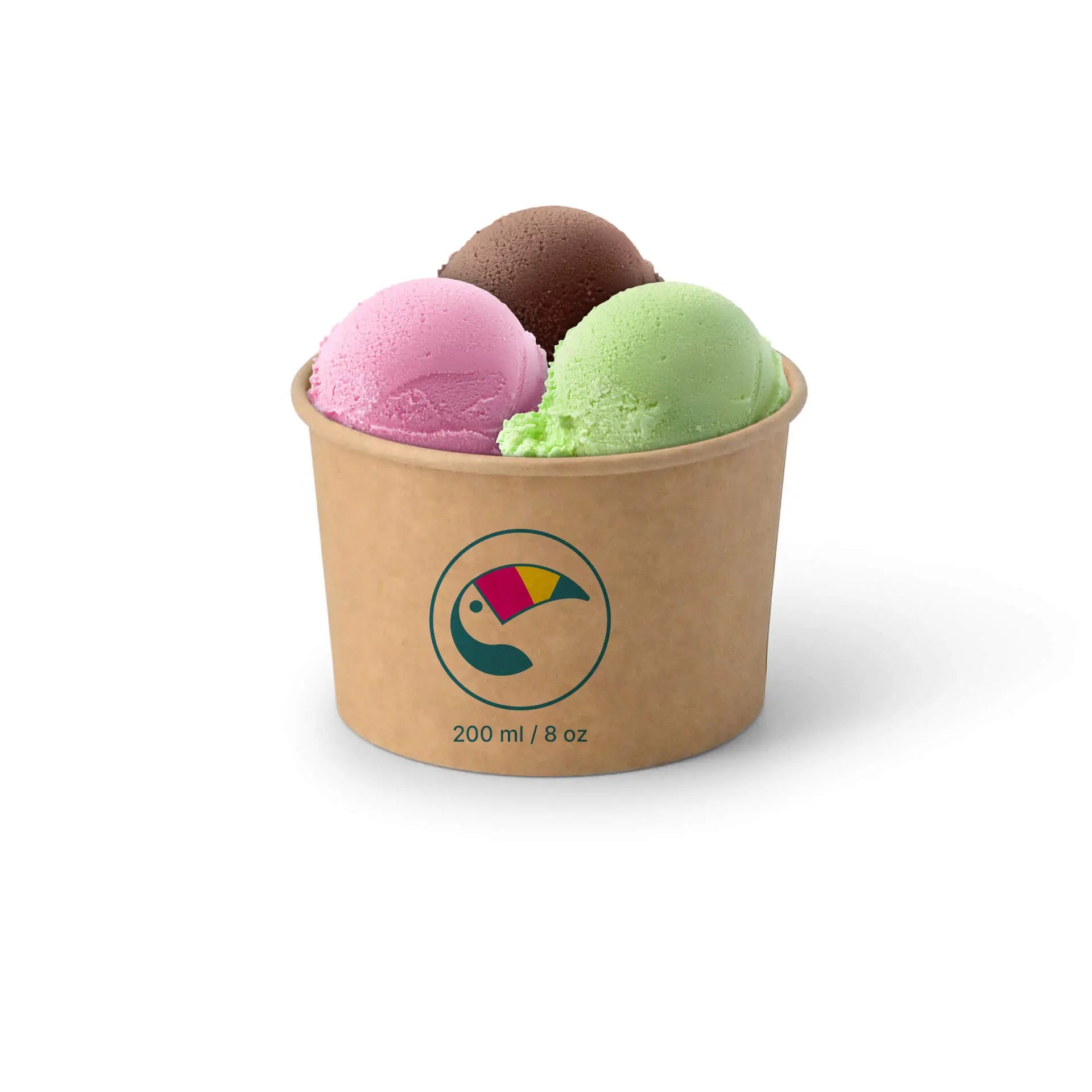 Eisbecher mit Logo - Individuell bedruckbare Eisbecher