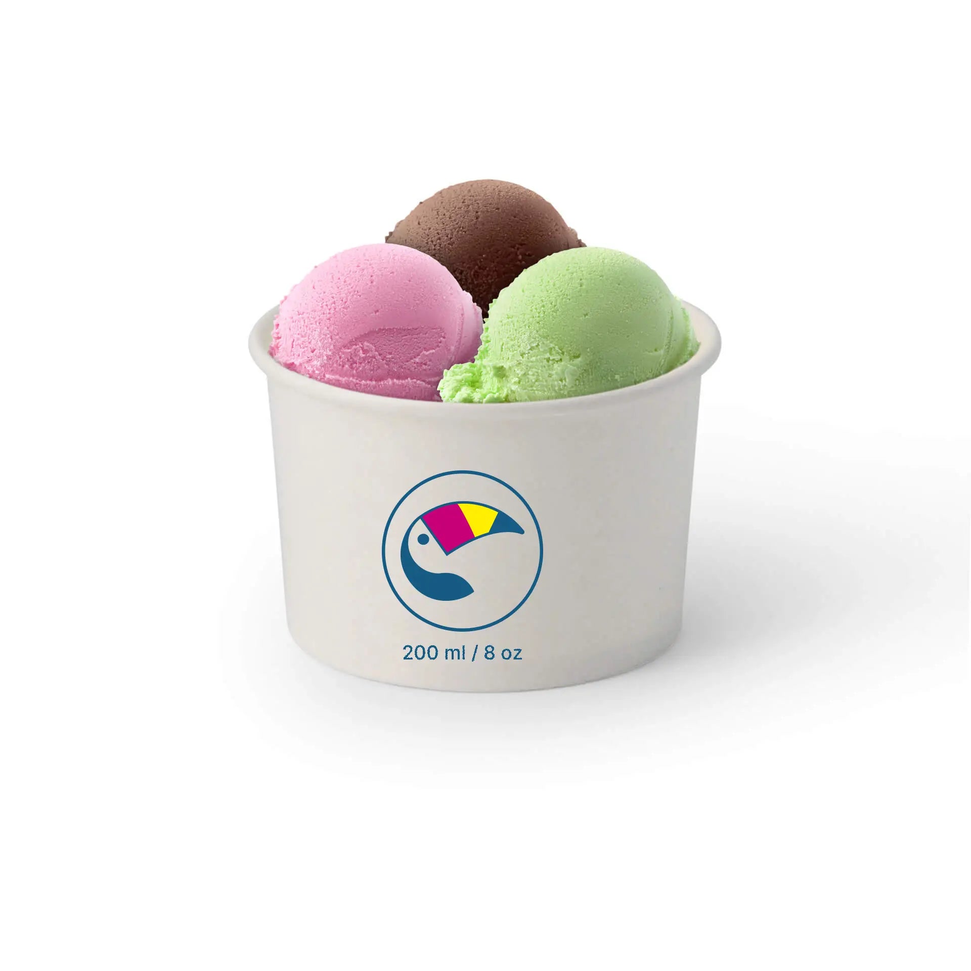 Eisbecher mit Logo - Individuell bedruckbare Eisbecher