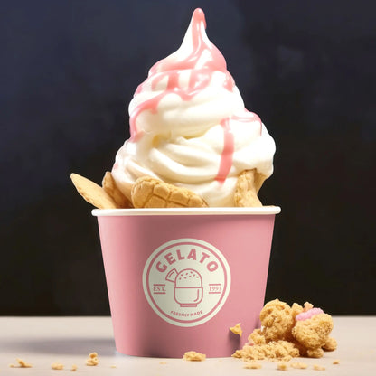 Eisbecher mit Logo - Individuell bedruckbare Eisbecher