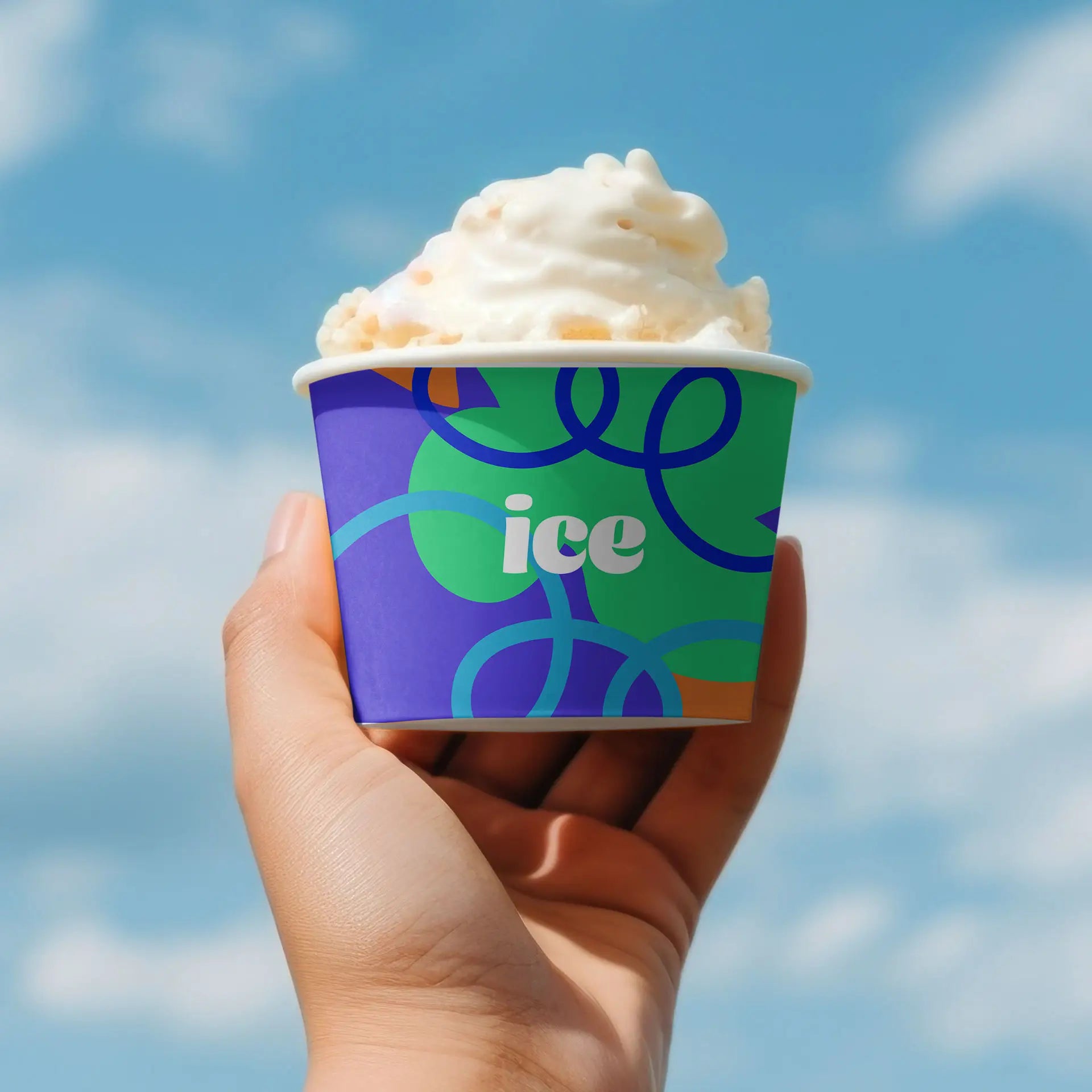 Eisbecher mit Logo - Individuell bedruckbare Eisbecher