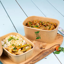 Bedruckte Salatschalen (rechteckig) - Salatschalen mit Logo bedruckbar