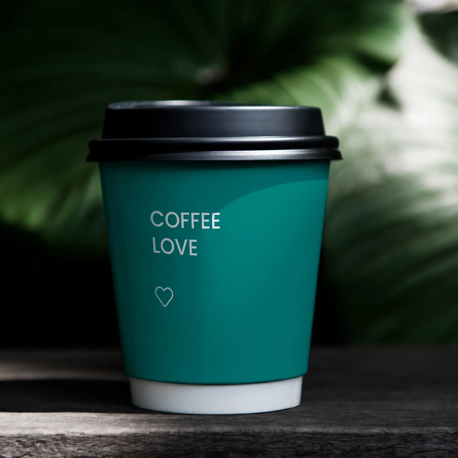 Doppelwandige bedruckte Pappbecher - Coffee Becher to go mit Logo