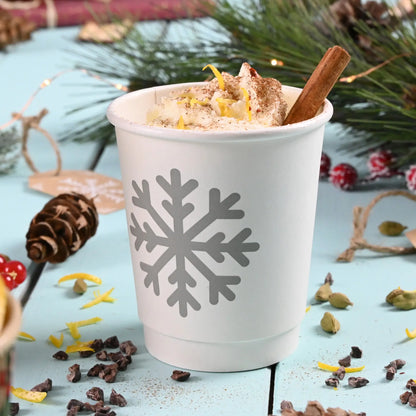 Doppelwandige bedruckte Pappbecher - Coffee Becher to go mit Logo