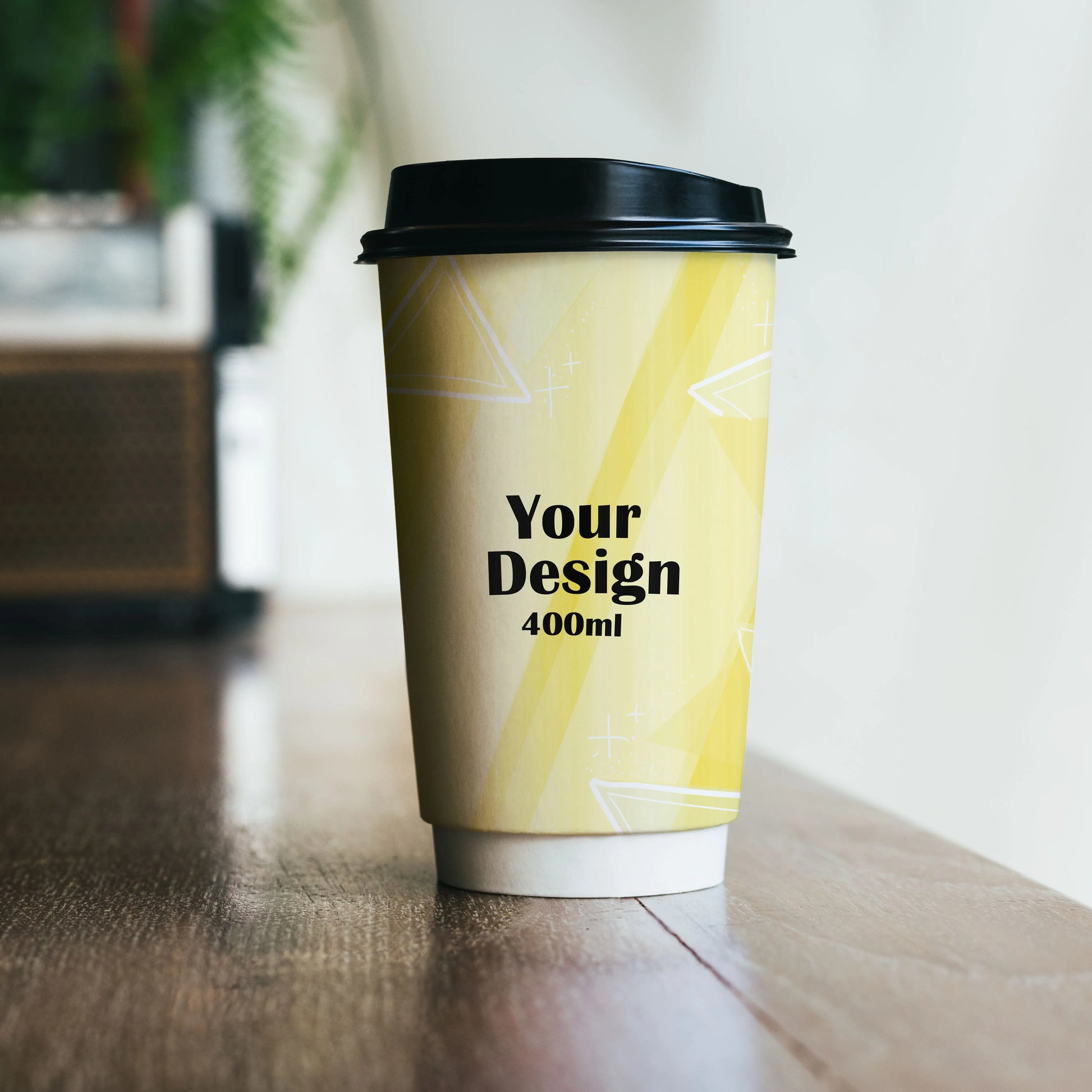 Expresslieferung: Bedruckte Pappbecher (doppelwandig) - Coffee Becher to go mit Logo