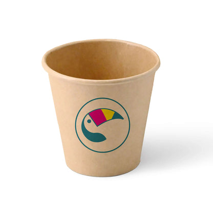 Bedruckte Pappbecher (einwandig) - Coffee to go Becher mit Logo