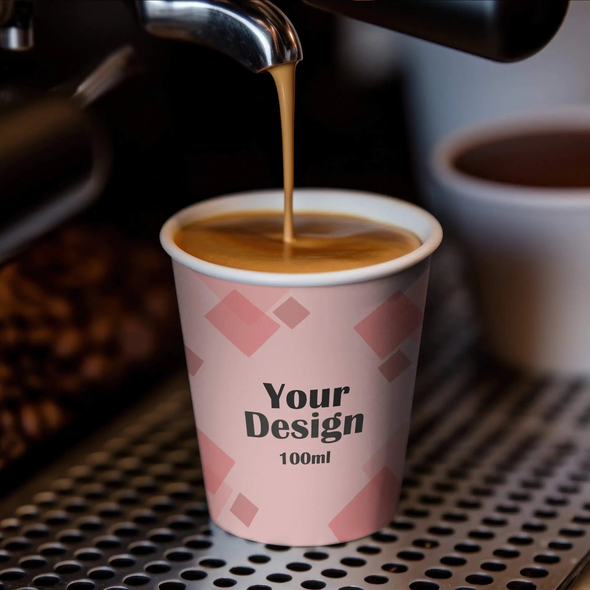 Bedruckte Pappbecher (einwandig) - Coffee to go Becher mit Logo