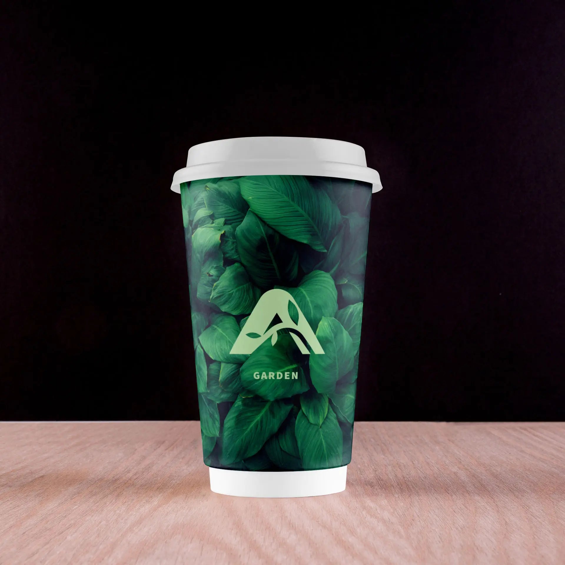 Bedruckte Pappbecher (doppelwandig) - Coffee to go Becher mit Logo