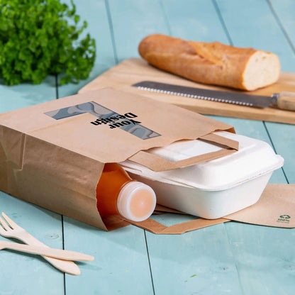 Tragetaschen bedrucken - Papiertragetaschen mit Henkel