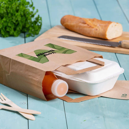 Tragetaschen bedrucken - Papiertragetaschen mit Henkel