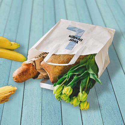 Tragetaschen bedrucken - Papiertragetaschen mit Henkel