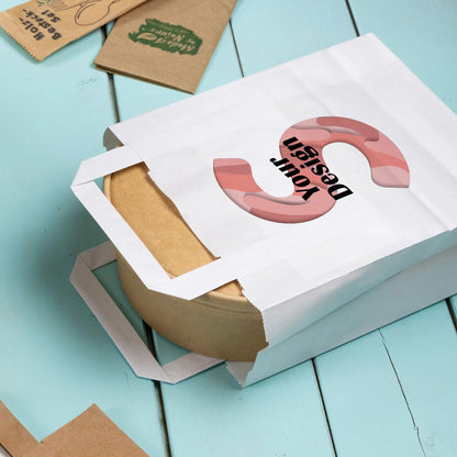 Tragetaschen bedrucken - Papiertragetaschen mit Henkel