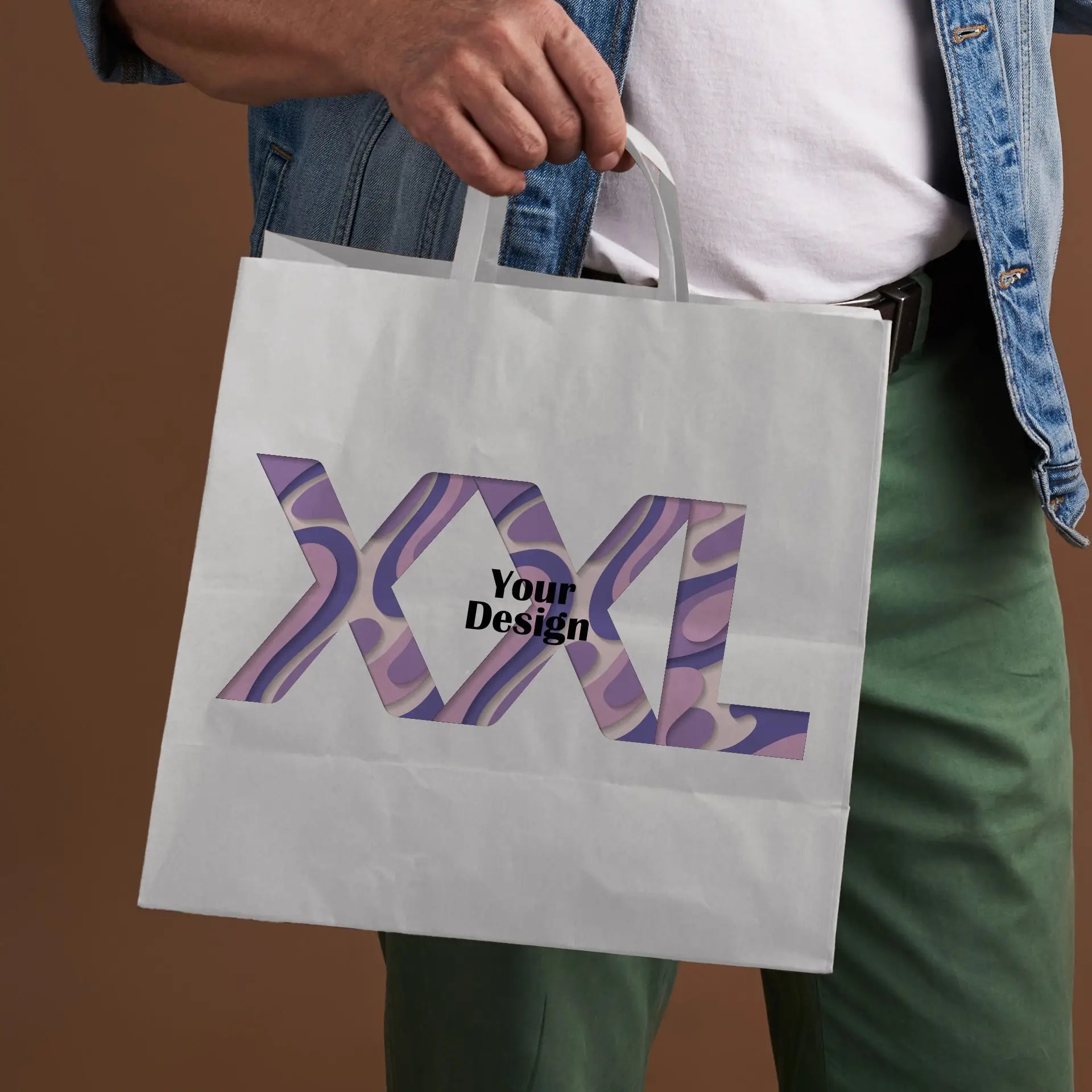 Tragetaschen bedrucken - Papiertragetaschen mit Henkel