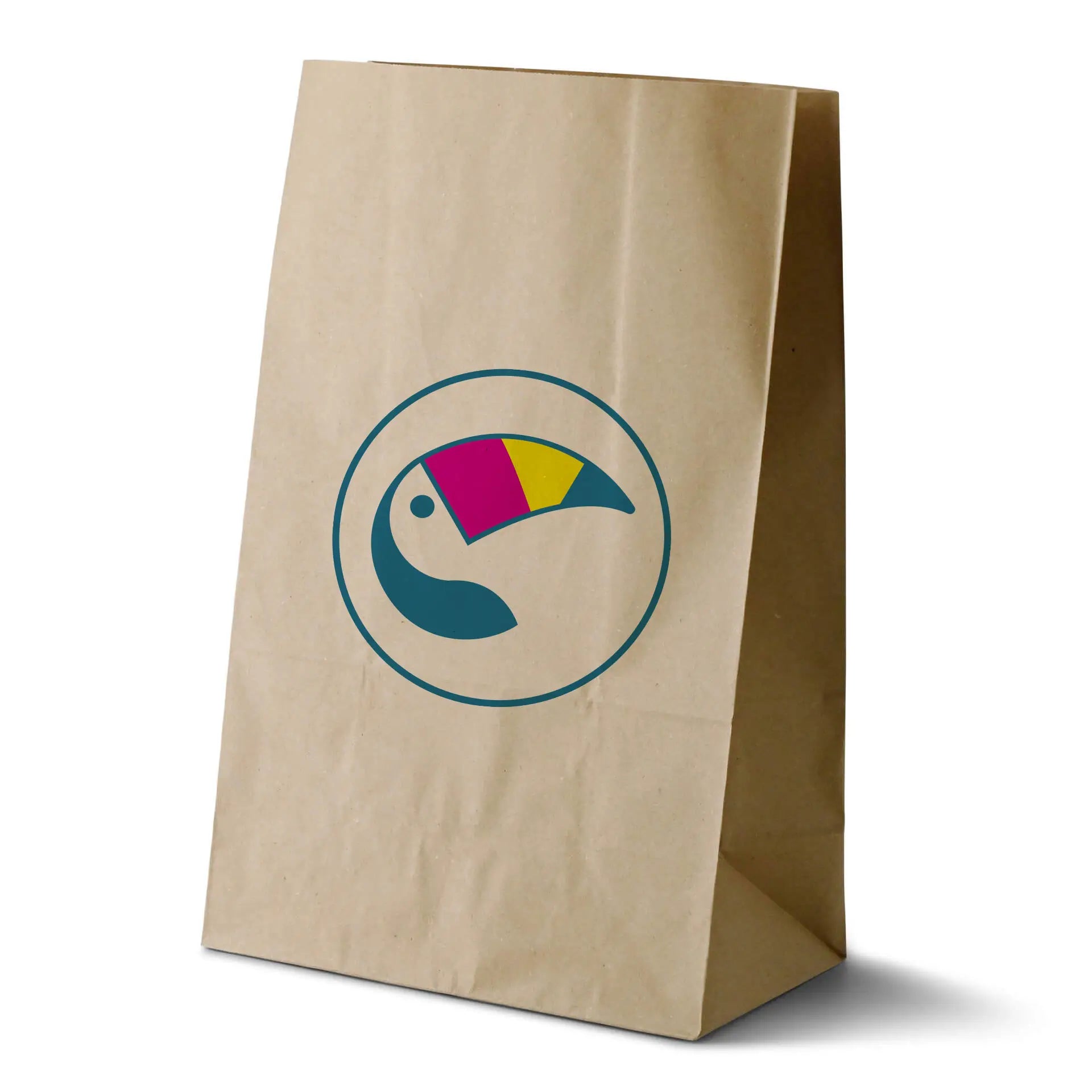 Papiertüten mit Logo - Papiertragetaschen ohne Henkel
