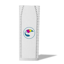Wraptasche bedruckt, mit Klebeverschluss - Wrappapier mit Logo