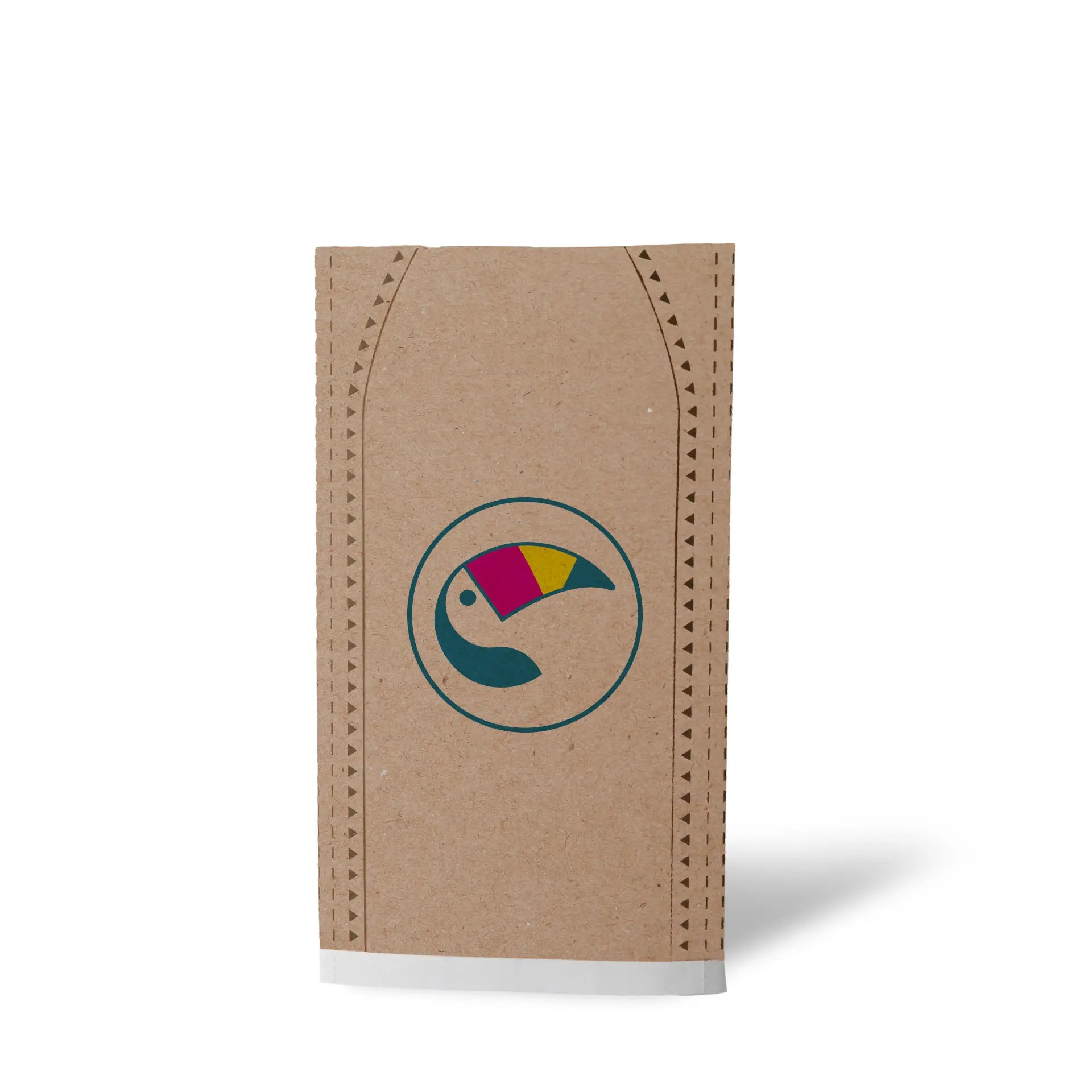 Wraptasche bedruckt, mit Klebeverschluss - Wrappapier mit Logo