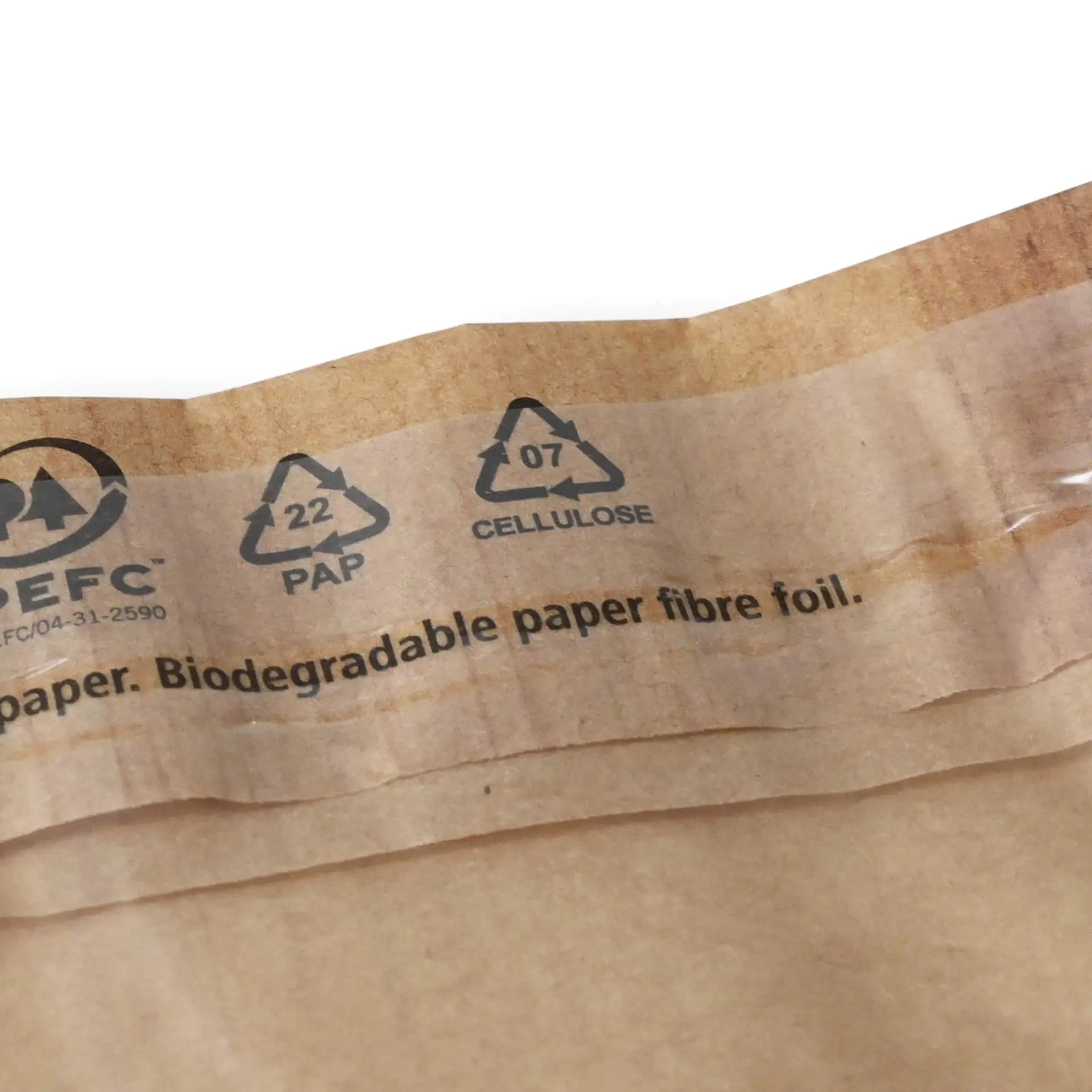 Snacktasche bedruckt (mit Folienfenster und Klebeverschluss) - Brötchentasche mit Logo