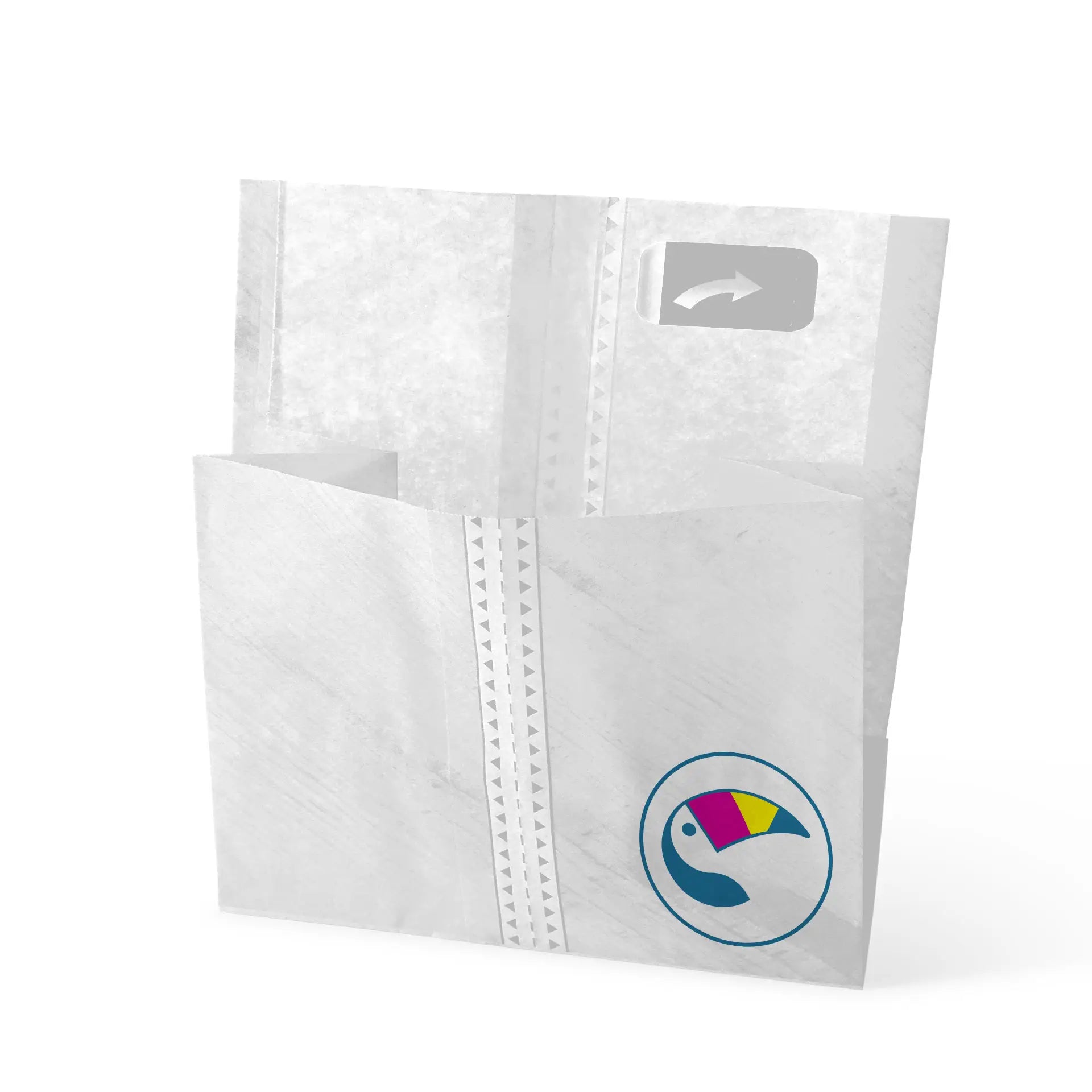 Burgerpapier bedruckt (mit Klebeverschluss) - Burgertasche mit Logo