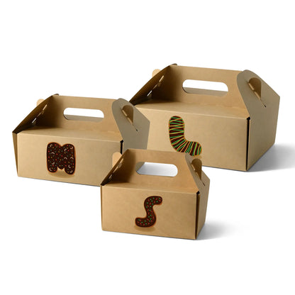 Kuchenboxen aus Pappe - bedruckte Gebäckboxen