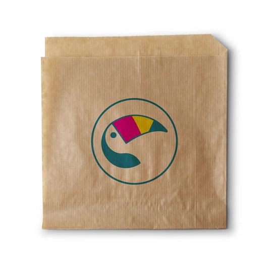 Burgertaschen bedruckt - Snacktasche mit Logo