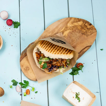 Burgertaschen bedruckt - Snacktasche mit Logo