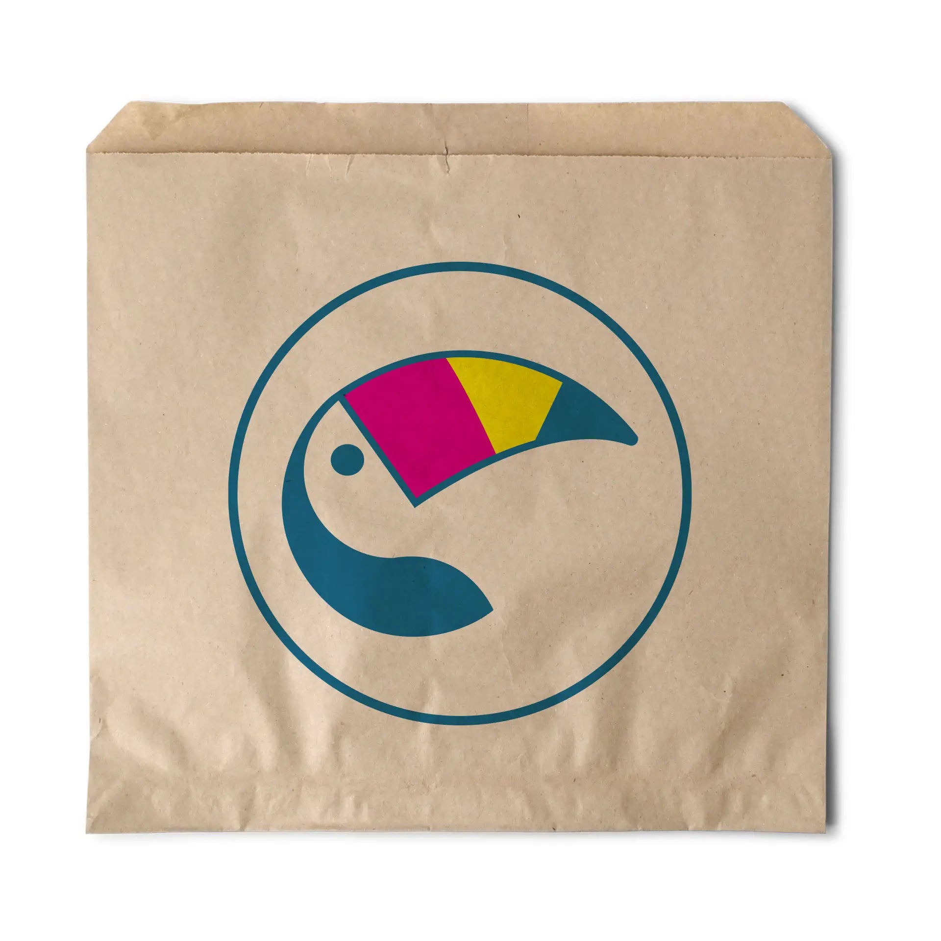 Bäckertüte bedrucken - Flachbeutel individuell mit Logo bedrucken