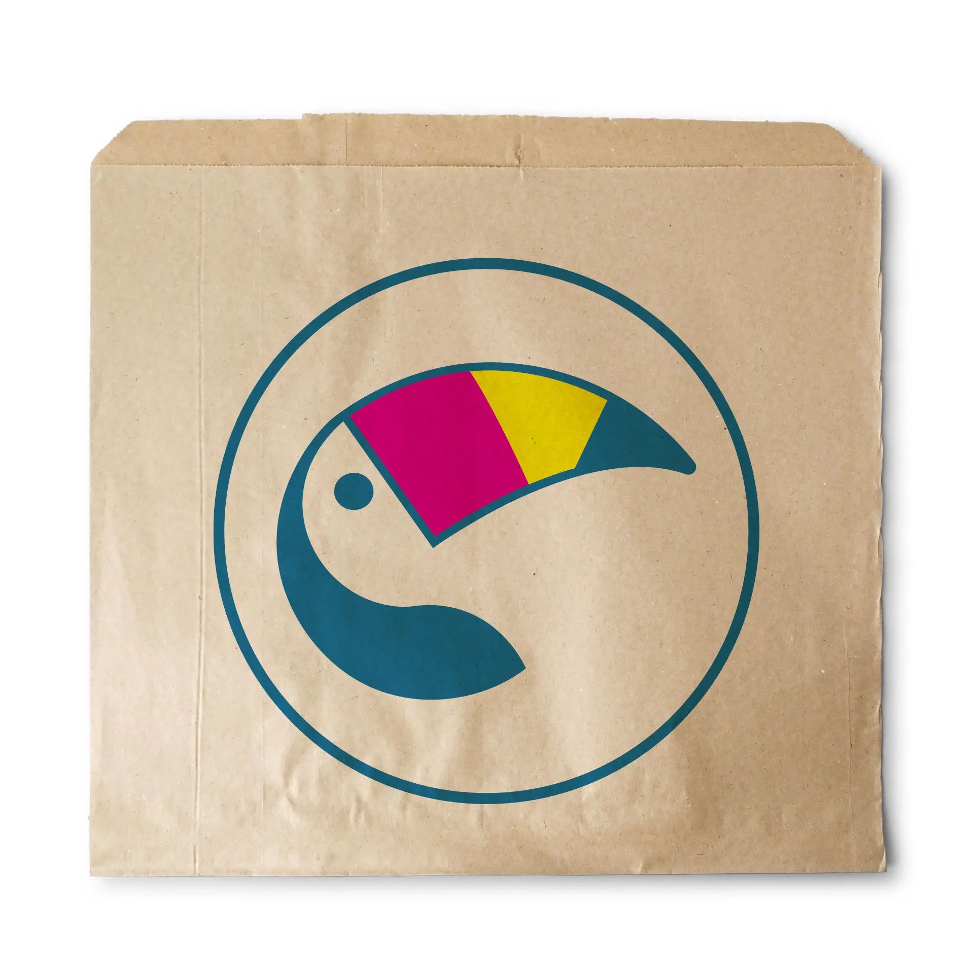 Bäckertüte bedrucken - Flachbeutel individuell mit Logo bedrucken
