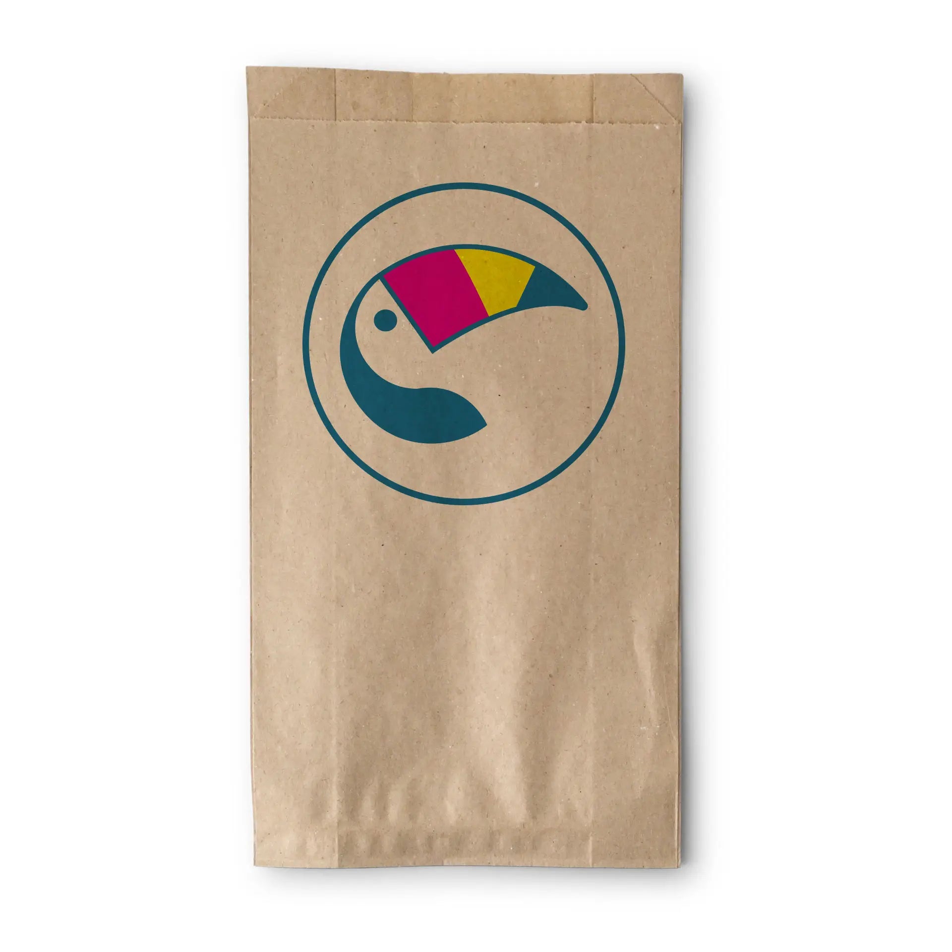 Brötchentüten bedruckt mit individuellen Logo - Faltenbeutel bedruckt