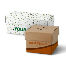 Bedruckte Burgerboxen (faltbar) - Fast-Food Verpackungen