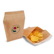 Expresslieferung: Pommestüten bedrucken, Serviertüten für Pommes mit Klebeverschluss
