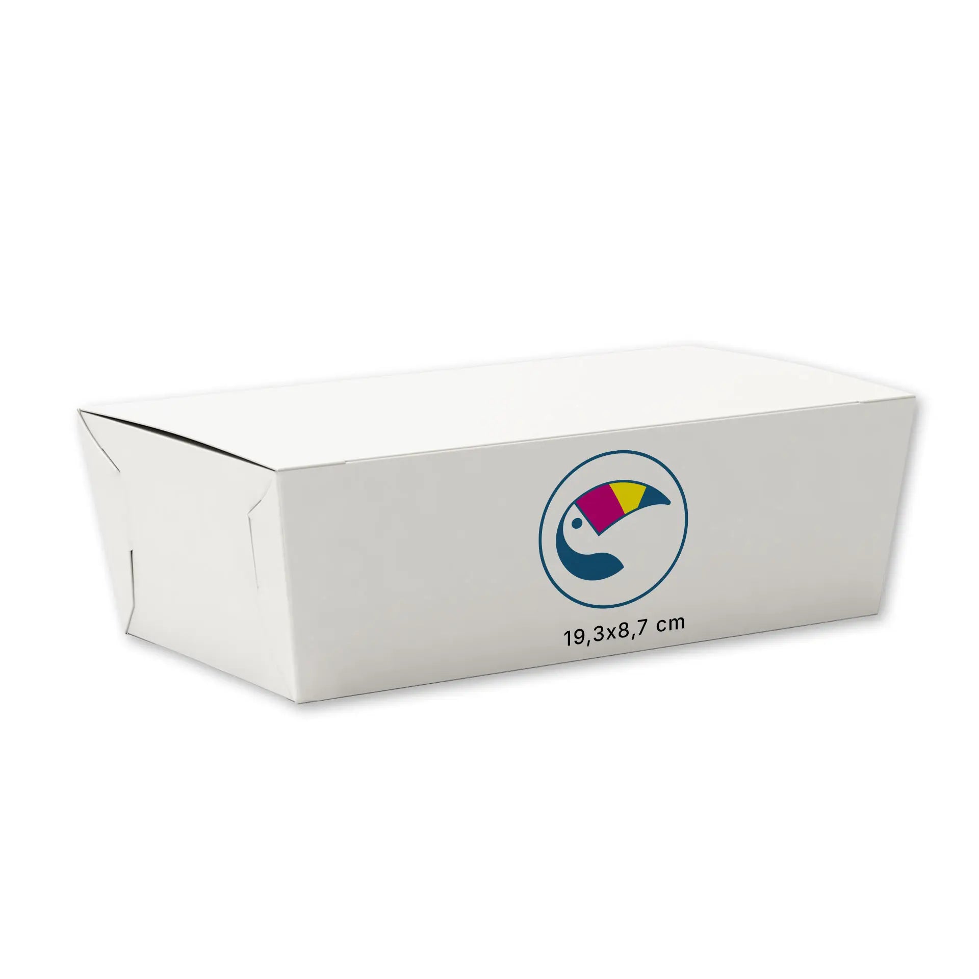 Expresslieferung: Snackbox bedrucken, to go Verpackungen aus Karton