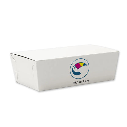 Expresslieferung: Snackbox bedrucken, to go Verpackungen aus Karton