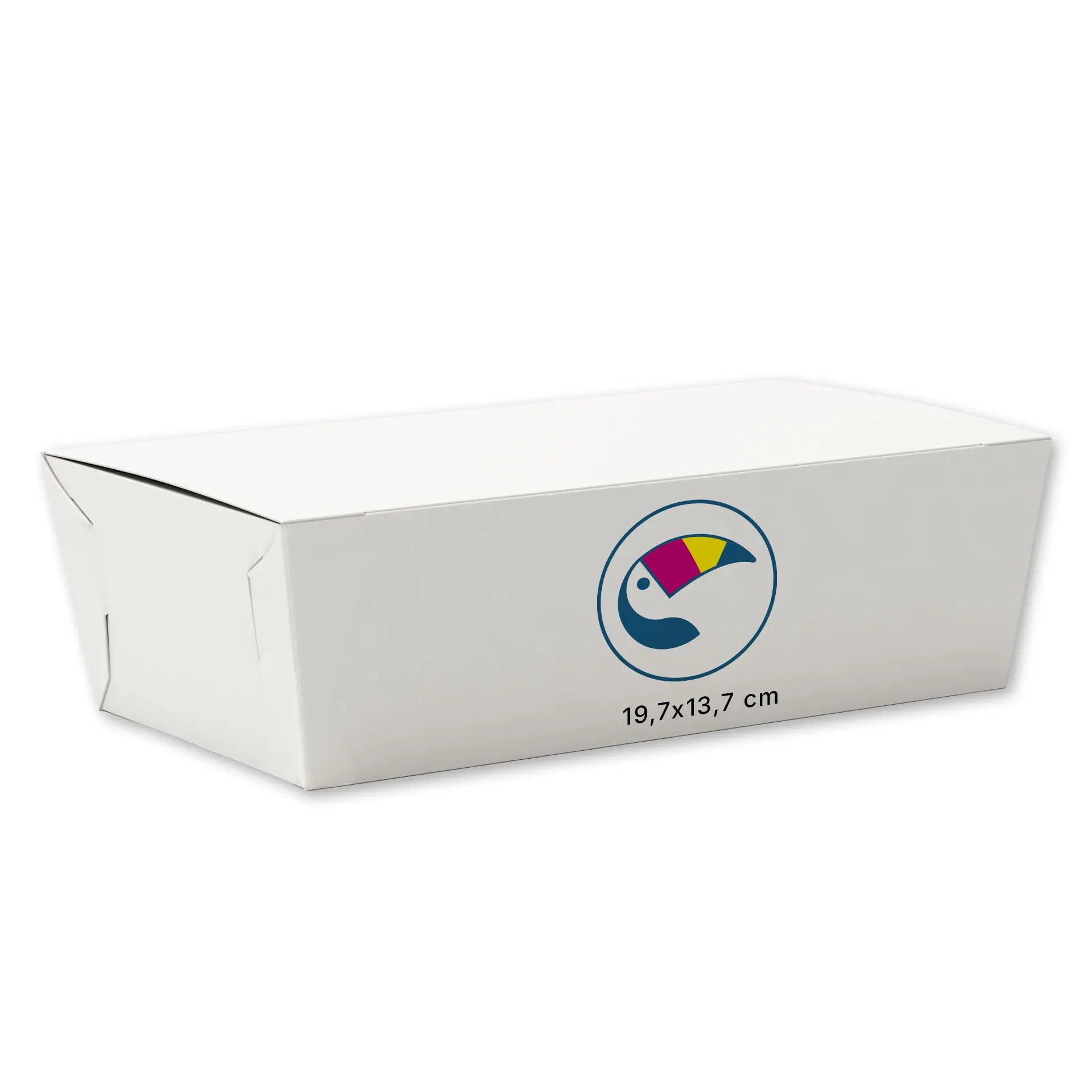 Expresslieferung: Snackbox bedrucken, to go Verpackungen aus Karton