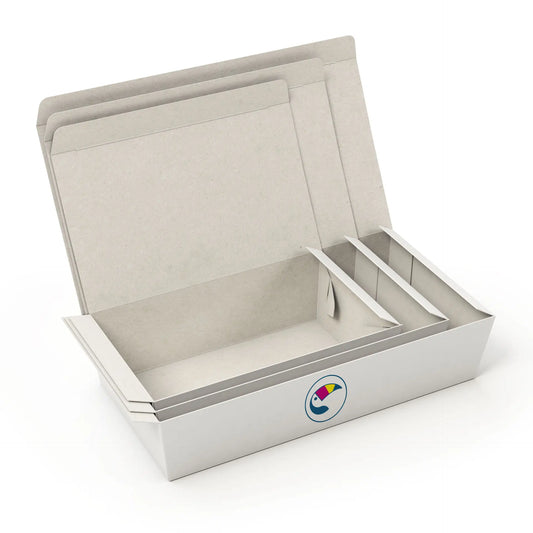 Expresslieferung: Snackbox bedrucken, to go Verpackungen aus Karton