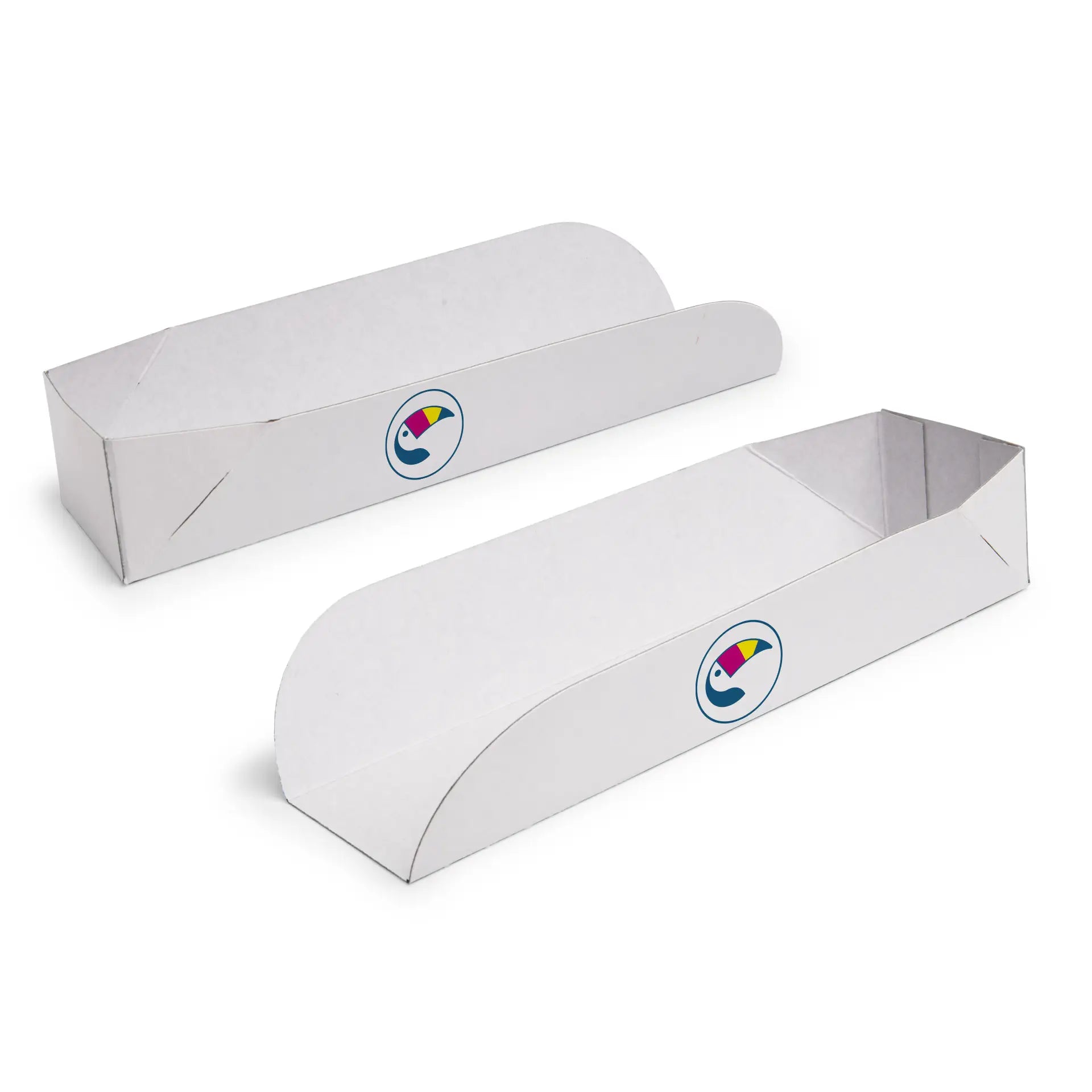 Expresslieferung: Hot Dog Verpackung bedrucken, Hot Dog Schale individuell gestalten