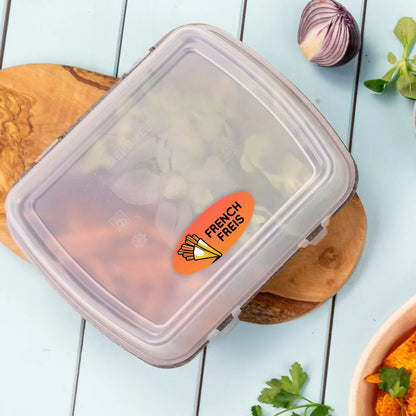 Etikettenrolle bedruckt, Aufkleber individuell gestalten