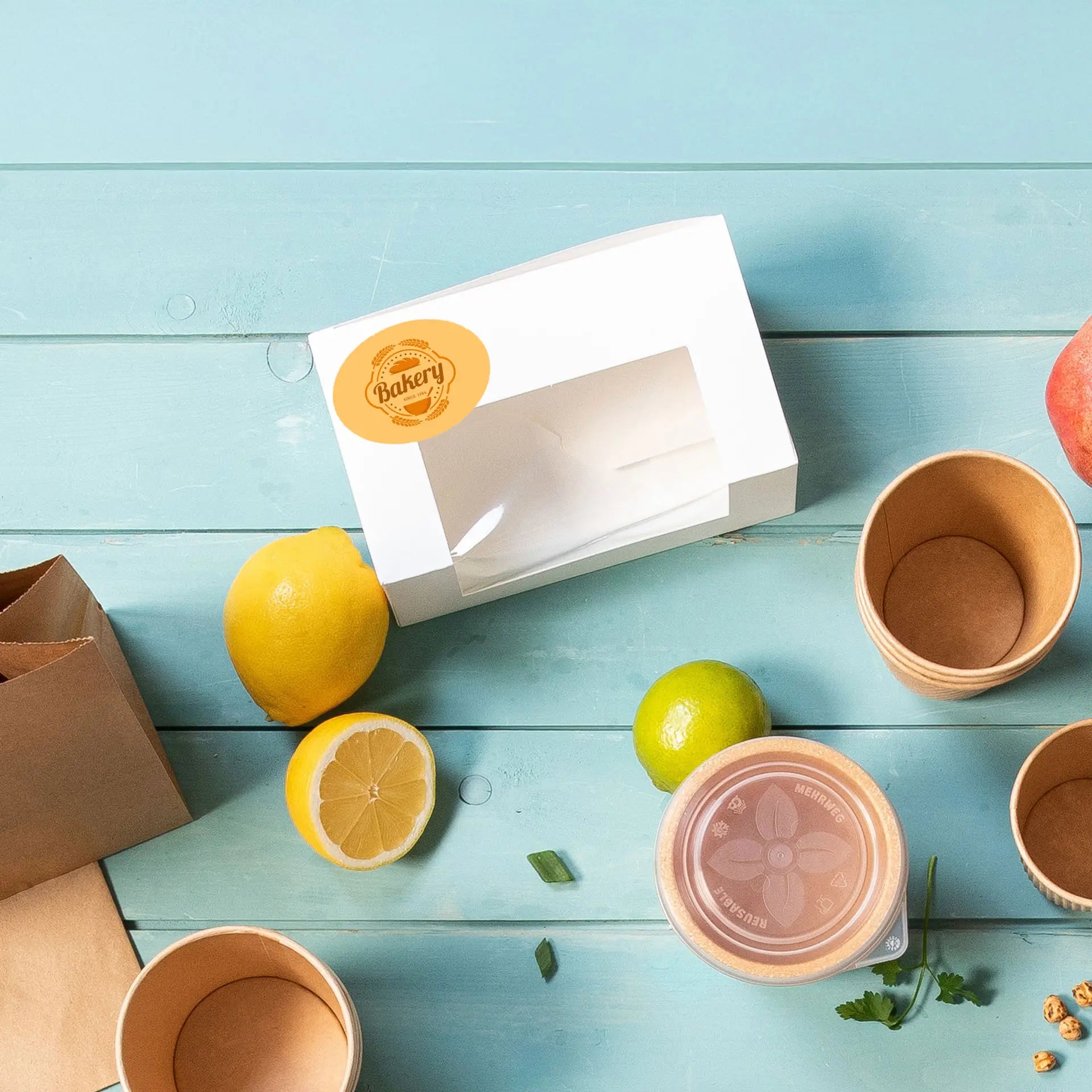 Etikettenrolle bedruckt, Aufkleber individuell gestalten