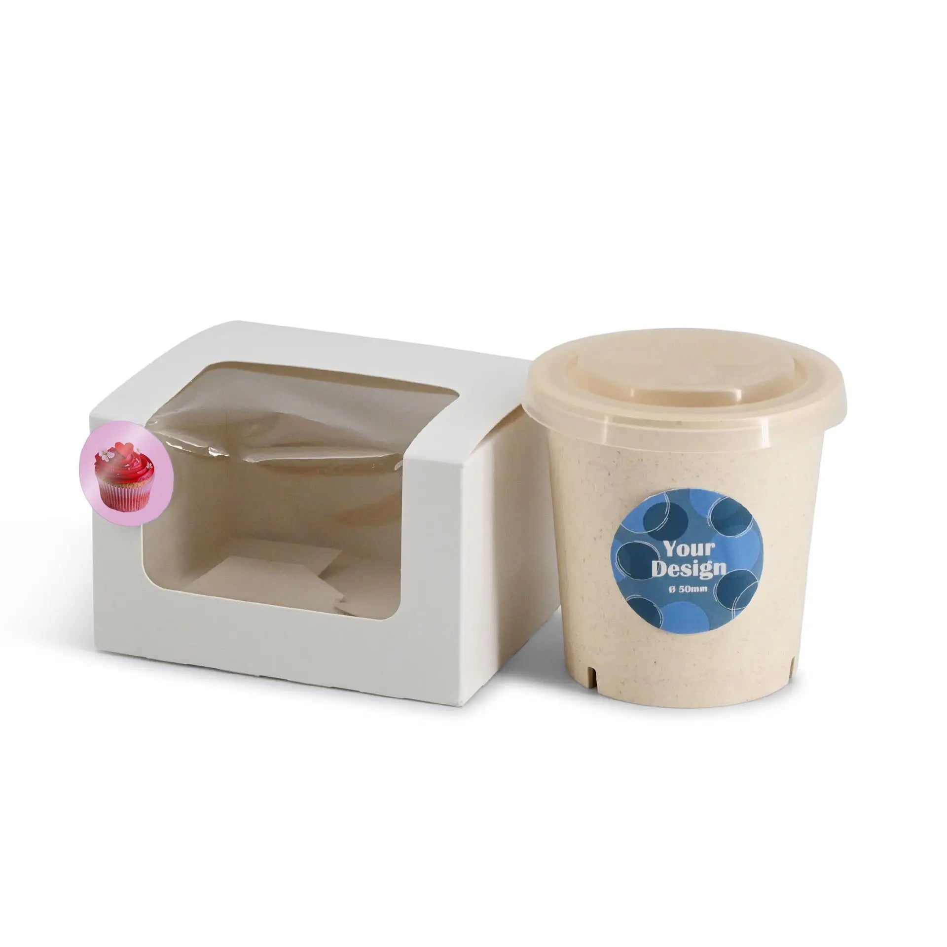 Etikettenrolle bedruckt, Aufkleber individuell gestalten