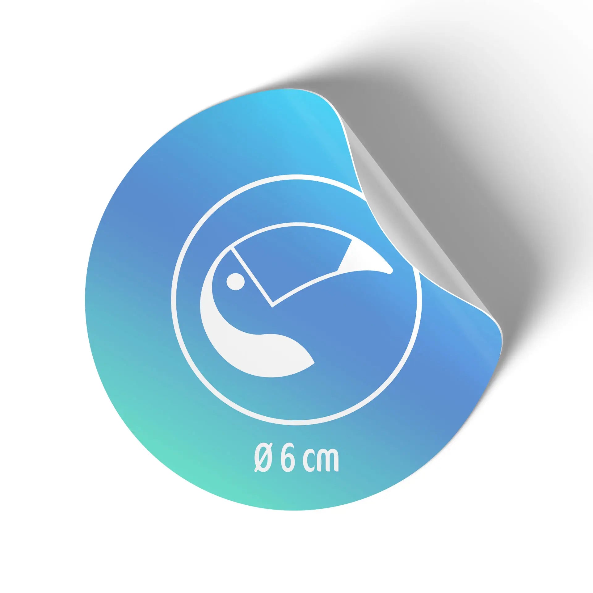 Etikettenrolle bedruckt, Aufkleber individuell gestalten