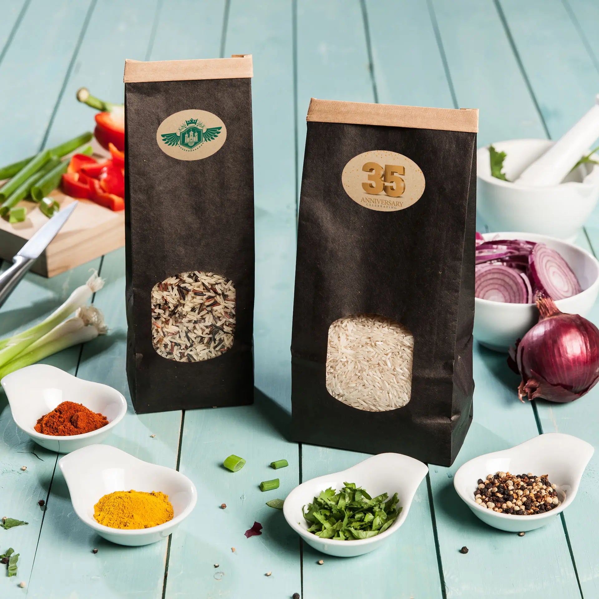 Etikettenrolle bedruckt, Aufkleber individuell gestalten