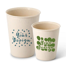 Expresslieferung: Mehrwegbecher bedruckt, Coffee to go Becher bedruckt in Riffeloptik