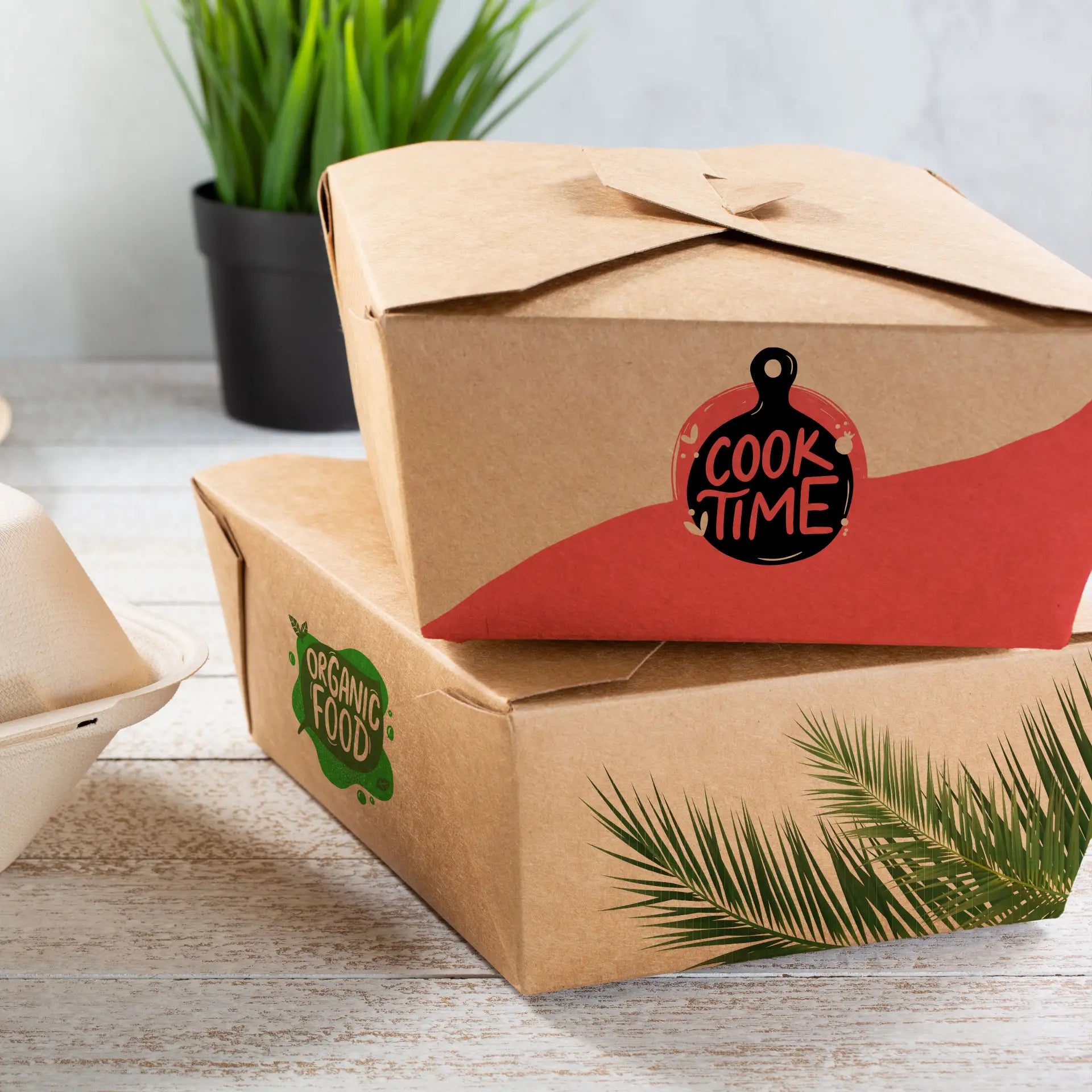 Take-away Boxen bedrucken, Take-away Verpackung individualisieren