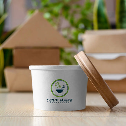 Bedruckte Suppenbecher to go - Suppenbecher Einweg