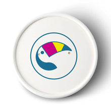 Membrandeckel bedruckt für Suppenbecher, Kartondeckel individualisiert ⌀ 90mm, 95 mm, 115 mm