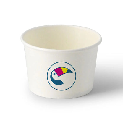 Expresslieferung: Eisbecher individuell bedruckt (PLA oder PE) - Eisbecher mit Logo